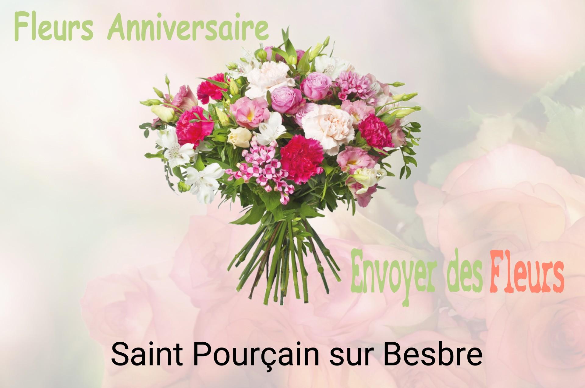 Bouquet de fleurs d’anniversaire livré à Saint-Pourçain-sur-Besbre